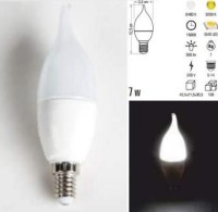 Ledli Avize Ampulu:Avizelerde kullanılan bu ledli kıvrık buji ampul E14 duy ile uyumlu 7 Watt gücünde yapılmış olup 560 lümen aydınlatma sağlar - Ledli avize ampulu satışı 0212 2370759